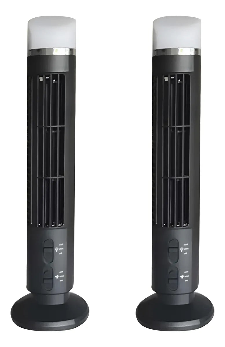 Ventilador de torre led 2 velocidade engrenagem sem folha ar condicionado portátil ventilador de chão elétrico para sala estar quarto