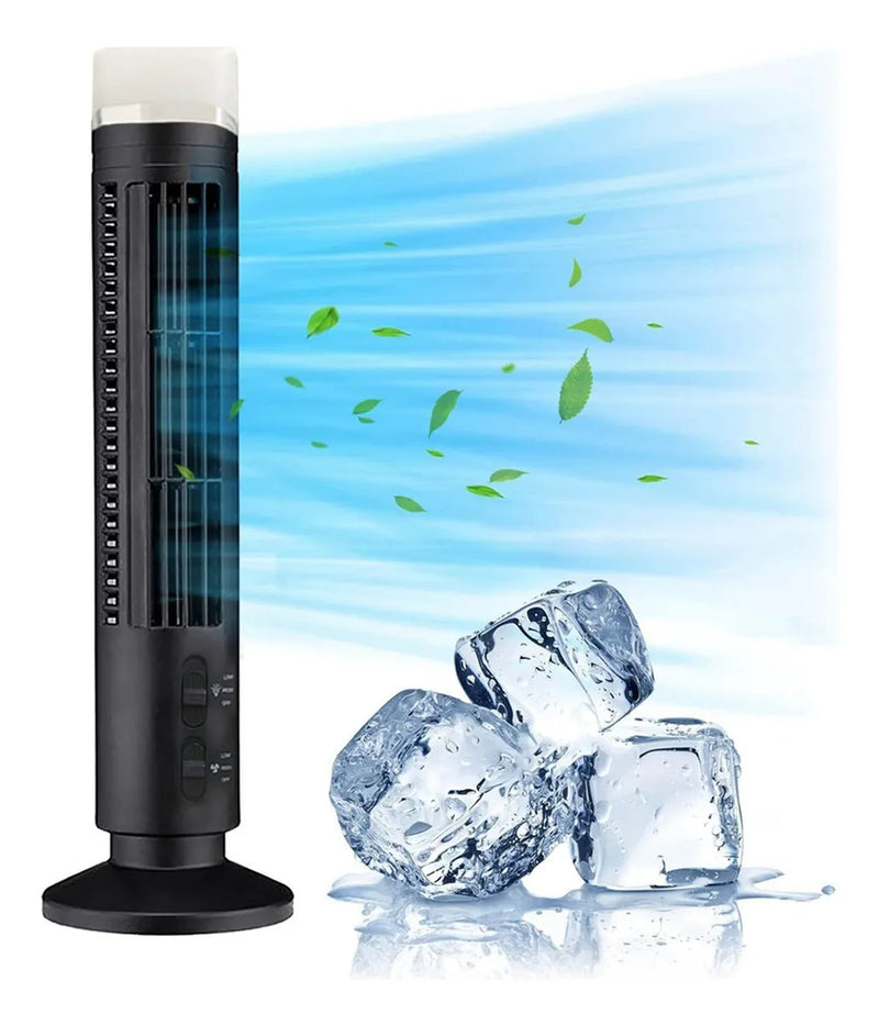 Ventilador de torre led 2 velocidade engrenagem sem folha ar condicionado portátil ventilador de chão elétrico para sala estar quarto