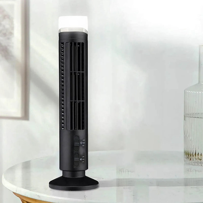 Ventilador de torre led 2 velocidade engrenagem sem folha ar condicionado portátil ventilador de chão elétrico para sala estar quarto