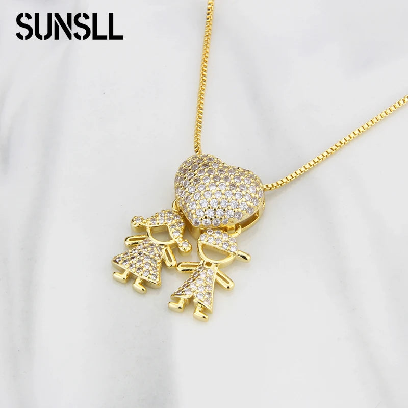 COLAR AMOR DE MÃE FOLHEADO A OURO 18K